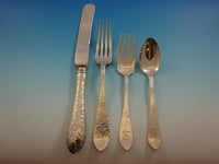 Van Dyke by International Sterling Silver Flatware Set Service 119 Pcs S Mono