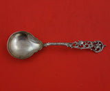 Swedish Sterling by Various Makers Sterling Silver Sugar Spoon floral 5 3/4"