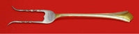 Regency Shell Gold by Lunt Sterling Silver Baked Potato Fork 7 1/2" Custom