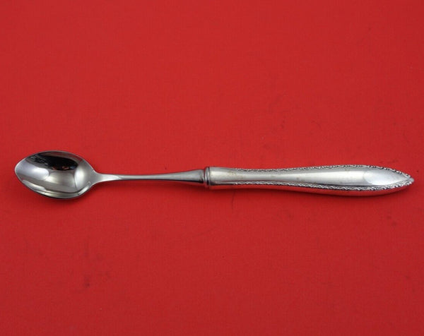 Michele by Wallace Sterling Silver Bar Spoon Hollow Handle with Stainless 8 7/8"