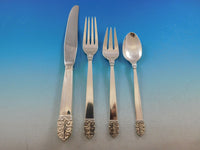 Northern Lights by International Sterling Silver Flatware Set 8 Service 39 pcs