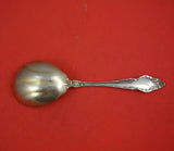 Les Six Fleurs by Reed and Barton Sterling Silver Berry Spoon GW Plain Bowl 8"