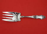 Meadow Rose by Wallace Sterling Silver Fish Serving Fork FH AS  9 1/4"