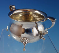 Georgian by Poole Sterling Silver Sugar & Creamer w/Applied Lion Head Feet #2026