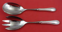 Giorgio by Wallace-Italy Italian Sterling Silver Salad Serving Set 2pc HH WS