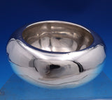 Elsa Peretti by Tiffany and Co Sterling Silver Serving Bowl w/Cover Tassle #8212