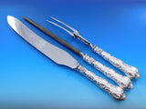 Pompadour by Birks Canada Sterling Silver Flatware Set 8 Service 98 pcs Dinner