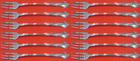 Melrose by Gorham Sterling Silver Cocktail Fork Set 12 pieces 5 1/4"