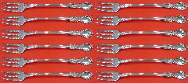 Melrose by Gorham Sterling Silver Cocktail Fork Set 12 pieces 5 1/4"