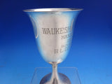 Preisner Sterling Silver Water Goblet Waukesha Club 6 3/8" 3.7 ozt #5 (#8663)