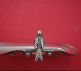Art Silver c. 1860-1883 Sterling Silver Crumber BC w/ 3-D Bird on Branch 11 3/8"
