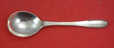 Beaded by Georg Jensen Sterling Silver Sugar Spoon 3 castles 1926  4 1/2"