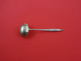 Oval Twist by Whiting Sterling Silver Sauce Ladle GW 5"