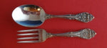 King Edward by Gorham Sterling Silver Baby Set 2pc Original 4 1/2" Infant