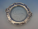 Athenic by Gorham Sterling Silver Wine Coaster with Etched Glass Center (#0276)