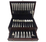 Debutante by Wallace Sterling Silver Flatware Set For 12 Service 63 Pieces