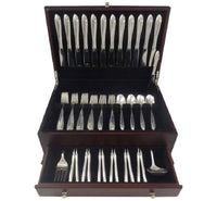 Debutante by Wallace Sterling Silver Flatware Set For 12 Service 63 Pieces