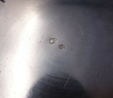 Hungarian .800 Silver Tea Caddy Round Fluted 5 1/2" Tall x 5" 13.9 ozt. (#5527)