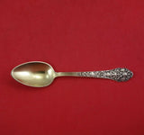 Medici Old by Gorham Sterling Silver Demitasse Spoon Gold Washed 4 1/4" Antique