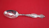 Frontenac By International Sterling Pierced Serving Spoon 10 piercings 8 1/4"