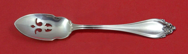 La Perle by Reed and Barton Sterling Silver Olive Spoon Pierced 5 3/4" Custom