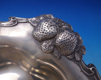 Gorham Sterling Silver Fruit Bowl with Strawberry Cherry Motif #A4118 (#7241)