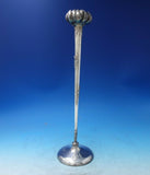 Black Starr Frost Sterling Silver Bud Vase Chrysanthemum Leaves #7384 (#5709)