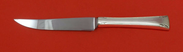 Serenity by International Sterling Silver Steak Knife Serrated Custom 8 1/2"