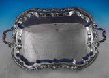 Lady Margaret by F.B. Rogers Silverplate Tea Tray #2377 29" x 18" (#8946)