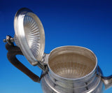 Portuguese .833 Silver Tea Set 5-Piece with Fluted / Ribbed Design (#3688)