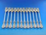 Francis I by Reed & Barton Old Sterling Silver Cocktail Oyster Forks GW Set 12