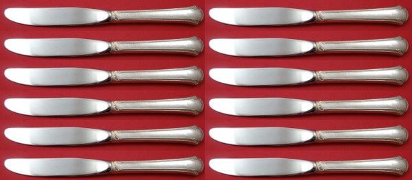 Chippendale by Towle Sterling Silver Butter Spreader HH modern Set 12 pcs 6 1/4"