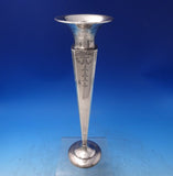 J. Wagner and Son Sterling Silver Vase #1537 Weighted 12 1/2" x 3 3/4" (#7134)