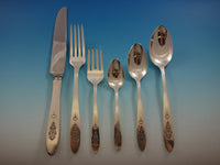 Bird of Paradise by Community Silverplate Flatware Set For 12 Service 80 Pieces