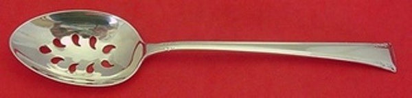 Serenity by International Sterling Silver Serving Spoon Pierced 9-Hole Custom