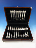 American Victorian by Lunt Sterling Silver Flatware Set 8 Service 40 Pieces