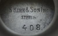 Repousse by Kirk Sterling Silver Compote Raised 5" Diameter #408 (#0526)