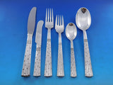 Champagne by Orla Vagn Mogensen Danish Sterling Silver Flatware Set 49 pieces