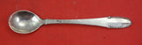 Beaded by Georg Jensen Sterling Silver Demitasse Spoon 3 castles 1926  4 1/2"