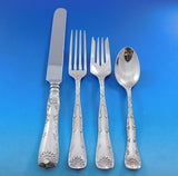 Wave Edge by Tiffany and Co Sterling Silver Flatware Set 8 Service 82 pcs Dinner