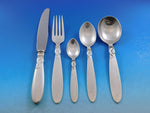 Dolphin by Frigast Denmark Sterling Silver Flatware Service Set 34 pieces