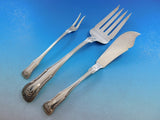 King by Kirk Stieff Sterling Silver Flatware Set Service 61 Pieces Shell Motif