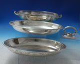 H.E. and Co English Silverplate Vegetable Dish Covered Removable Handle (#5753)