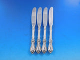 Royal Rose by Wallace Sterling Silver Butter Spreader HH Modern Set of 8 pcs