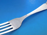 Danish by Christian Heise Silver Dinner Flatware Set Service 106 Pieces Handmade