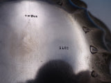Floral Series by Wallace Sterling Silver Fruit Bowl #1168 2 5/8" x 11" (#8248)