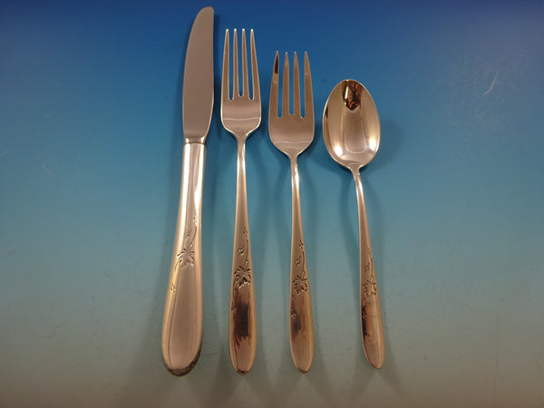 Autumn Leaves by Reed & Barton Sterling Silver Flatware Service Set 51 Pieces