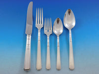 Capri by 1881 Rogers Oneida Silverplate Flatware Set Service 50 pcs