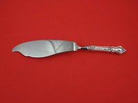 Meadow Rose by Wallace Sterling Silver Fish Server HH WS engraved blade 11"