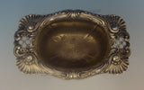 Dresden by Whiting Sterling Silver Nut Dish w/Ball Feet & Pcd Lattice (#0359)